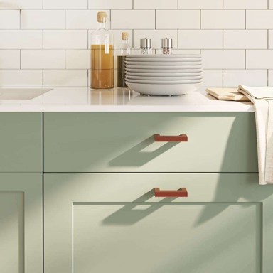 Ručke za ormarić 10 kom 64 mm, brončane