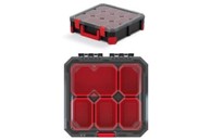 KISTENBERG Organizator TITAN, 5 kutija, prozirni poklopac, 280 x 280 x 110 mm