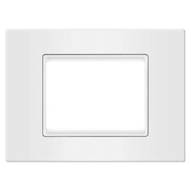 ALING CONEL Modularna dekorativna maska 7M EXP Basic, bijela s bijelim nosačem