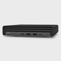 HP Stolno računalo ProDesk 400 G6 DM / Intel Core i5 10500T, 16 GB, 256 GB SSD, Windows 11 Pro, crna (obnovljen)