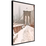 Poster Winter in New York 30x45