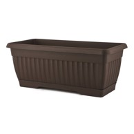 PLANA Žardinjera s podmetačem i rezervoarom vode 60 cm smeđa