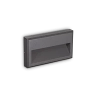 Zidna lampa Febe-1, LED, AP, 3000 K, IP65, ID250854, antracit