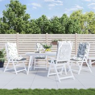 Jastuci za visoku stolicu 4 kom uzorak lišća od tkanine Oxford