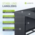 HOMESTAR Vrtna sjenica XL 164 x 88 x 182 cm, siva