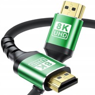 HDMI kabel HDMI 2.1, 8K, 4K 144 Hz, 2 m