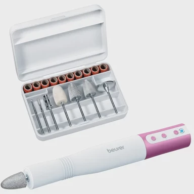 BEURER Set za njegu noktiju MP 52, bijela, ljubičasta