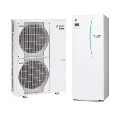 MITSUBISHI ELECTRIC Dizalica topline zrak-voda Ecodan, 16 kW, spremnik 200 l