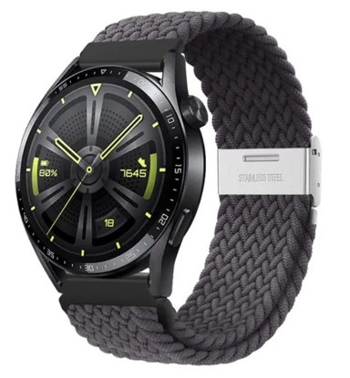 BSTRAP Remen Elastic Nylon 2 za Xiaomi Amazfit GTR Mini, space ash