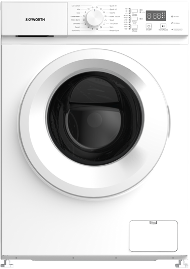 VIVAX Perilica RUBLJA VIVAX WFL-100616CDS, 1000 okr/min, 6 kg