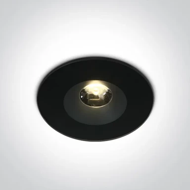 ONE LIGHT Ugradbena svjetiljka led 6w ww 25deg ip65 100-240v crna dm10106v/b/w