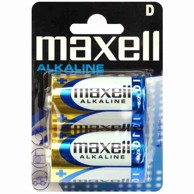 MAXELL Alkalne baterije LR20 D, 2 komada