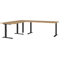 GERMANIA Radni stol s pločom stola u dekoru hrasta 200x240 cm Agenda 