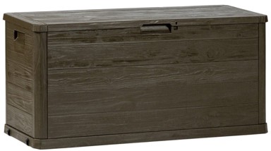 ROJAPLAST Kutija, Woodys Za Odlaganje, 280 L, smeđa