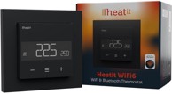 HEATIT Termostat WiFi6, 3600 W, 16 A, crni mat