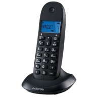 MOTOROLA Dect telefon C1001LB+, crni