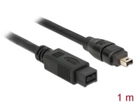 DELOCK FireWire kabel 9-pin muški na 4-pin muški, 1 m