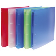 EXACOMPTA Uložna mapa 4 ringa fi 30 mm A4 PP Chromaline 51369E sortirano prozirna