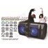 REBELTEC Prijenosni zvučnik SoundBox 480, Bluetooth, stereo, crni, 50W RMS