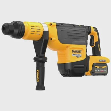 DEWALT Bušilica 54V XR Flexvolt SDS-MAX 52mm, 2x 9Ah, rotacijska bušilica, žuta