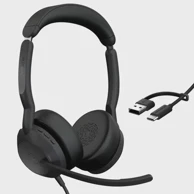 JABRA slušalice Evolve2 50 za ured s Bluetoothom, crne 