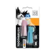 M-PETS Set četkica za zube, 3x6 cm