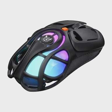 ONIKUMA Gaming miš DM02, bežični, RGB, crna