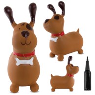 Psić za skakanje, 60cm, smeđi