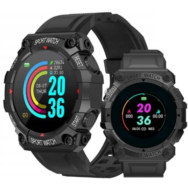 VERKGROUP Pametni sportski sat Smart Watch FD68, crni