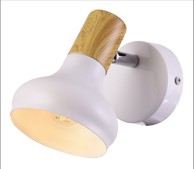 Dekorativna zidna rasvjeta W10157-1, 1xE14, bijela