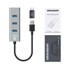 GRAUGEAR USB hub, 4 Ports, inkl. USB-C Adapter G-HUB4-AC