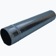 RC Ventilacijska cijev 200 mm 1 m nepocinčana