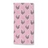 GOOD MORNING Ružičasti ručnik za plažu od samta za djecu 75x150 cm Femke