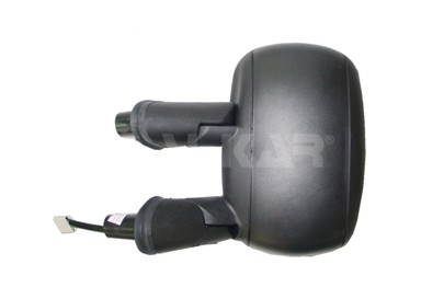 ALKAR Retrovizor Fiat Doblo 01-10, crni, lijevi, vanjsko podešavanje