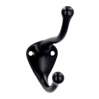 SIRO Ručka za namještaj Kukica mat crna 580PB