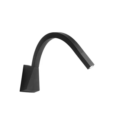 Zidna svjetiljka Snake, IP40, 178 lm, 3000 K, crna