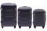 WINGS Set kofera 147, 3 kom (L, M, S), ABS+, plava