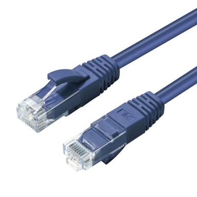 Mrežni spojni kabel, UTP, kategorija 6A, LSZH, duljina 15 m, plava