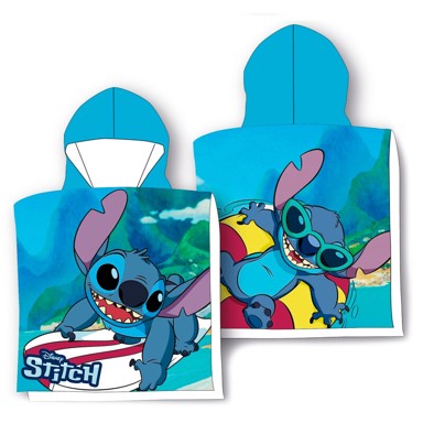 Pončo DISNEY STITCH SURF 50x100cm