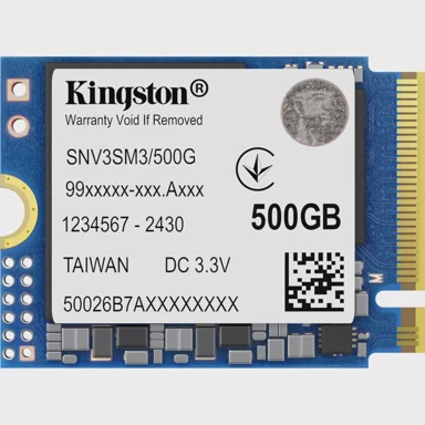 KINGSTON SSD NV3 500 GB, PCIe 4.0 x4, NVMe, M.2 2230