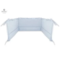 MIMINU Ogradica za krevetić Royal Baby Blue, 180 x 30 cm