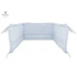 MIMINU Ogradica za krevetić Royal Baby Blue, 180 x 30 cm