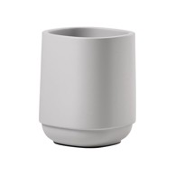 ZONE Svijetlo siva betonska čašica za četkicu za zube Time 