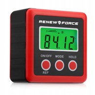 DEXXER Digitalni kutomjer, magnetski, LCD, za stolarske radove, 3 u 1