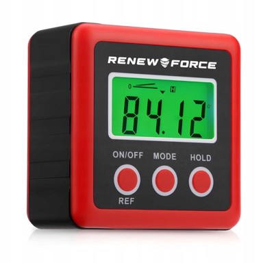 DEXXER Digitalni kutomjer, magnetski, LCD, za stolarske radove, 3 u 1