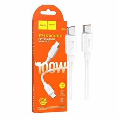 HOCO USB kabel za smartphone, Type-C, 100 W, bijeli - X96 Hyper 100W White 34831