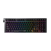 ASUS Gaming tipkovnica ROG Strix Morph 96, bežična, mehanička, RGB, Bluetooth, crna
