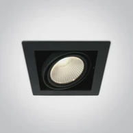 ONE LIGHT Ugradbena svjetiljka led/30w/3000k/2700lm/38°/230v crna dm51130/b/w