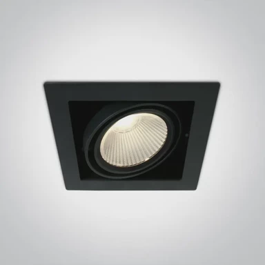 ONE LIGHT Ugradbena svjetiljka led/30w/3000k/2700lm/38°/230v crna dm51130/b/w