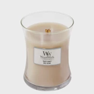 WOODWICK Svijeća classic medium White Honey - M